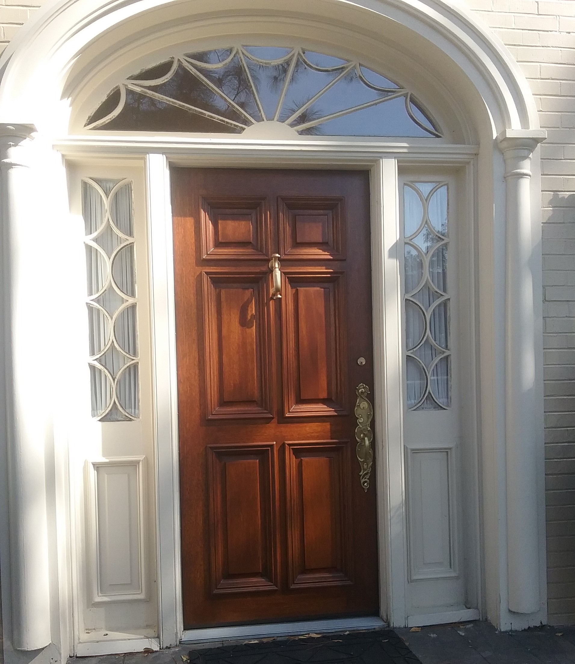 door refinishing | Heirloom Restored