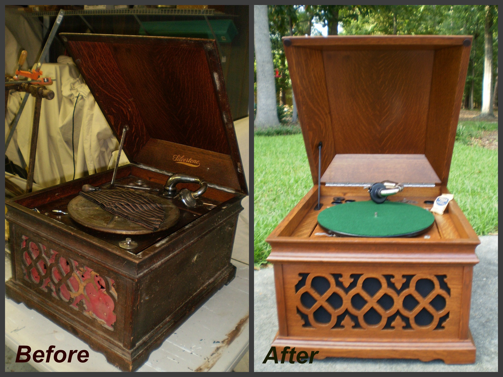 restored phonograph | Heirloom Restored